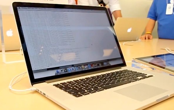 MacBook Pro Retina: Erste Eindrücke und Benchmarks vom Retina Display