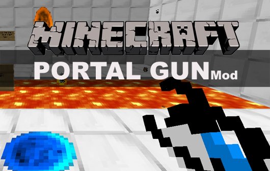how to craft a portal gun in minecraft