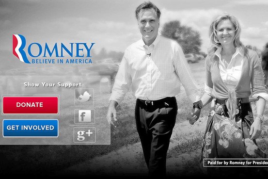 iAd: Mitt Romney schaltet Mobil-Werbung im US-Wahlkampf