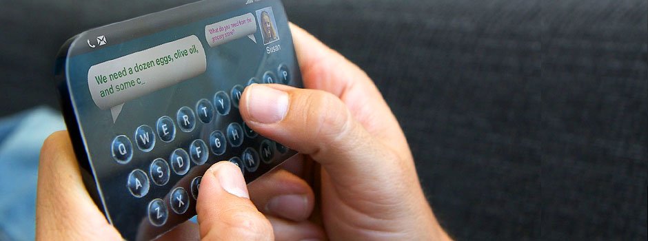 Zukunftsvision 2013: Touchscreen mit physischen Buttons von Tactus