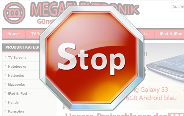 Shop-Betrüger werben mit GIGA: Warnung!