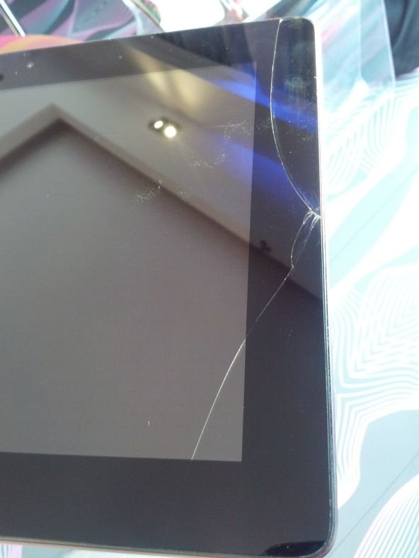 ASUS Transformer Prime: Produktionsfehler am Displayrand?