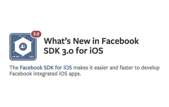Facebook gibt neues Beta-SDK für iOS-Entwickler frei