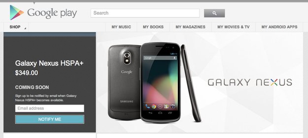 Das Galaxy Nexus ist in den USA wieder erhältlich