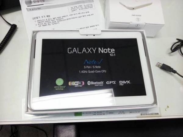 Galaxy Note 10.1 mit Quad-Core Prozessor und 2 GB RAM