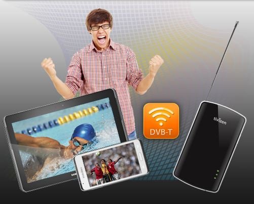 Tivizen DVB-T WiFi Box für Android im Test