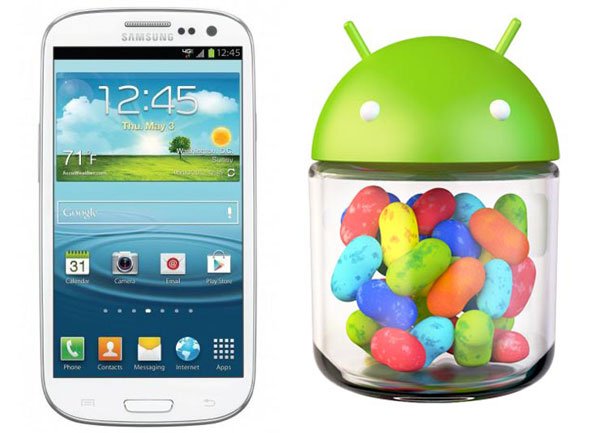 Jelly Bean Rollout für das Samsung Galaxy S3 geht weiter