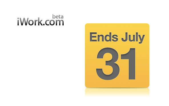 iWork.com: Apple erinnert an Abschaltung am 31. Juli 2012