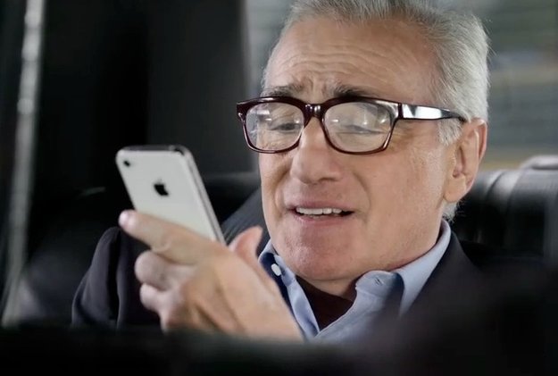 iPhone 4S: Neuer Werbespot mit Martin Scorsese und Siri