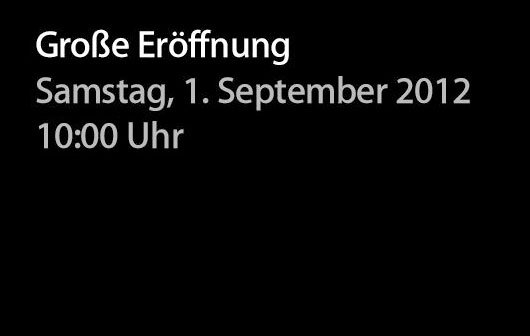 Apple Store im Rhein Center, Köln eröffnet am 1. September