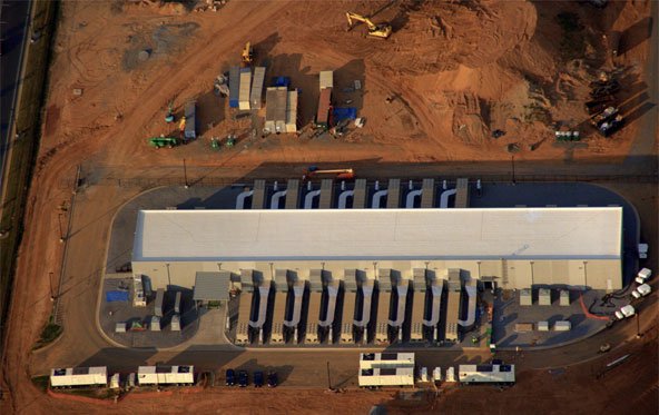 Luftaufnahmen von Apples Rechenzentrum: Unbekannte Anlage in Maiden