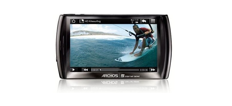 Archos 5 Internet Tablet für 55 Euro versandkostenfrei bei Ebay
