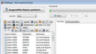 DiskDigger Download: Gelöschte Dateien wiederherstellen