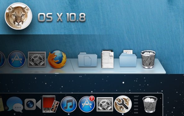 OS X 10.8 Mountain Lion: Dock anpassen - Tipp