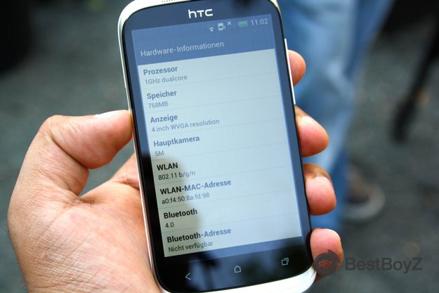 HTC Desire X - ein Mittelklasse-Androide