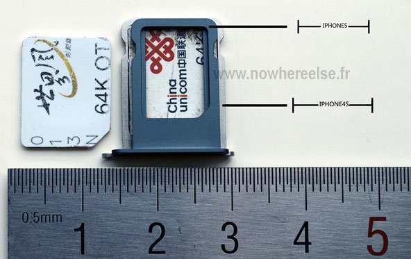 Neues iPhone: Bilder der SIM-Schublade