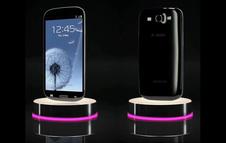 So sieht das Samsung Galaxy S3 in Schwarz aus