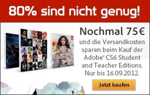 Adobe Back to School: 75 Euro Rabatt und versandkostenfrei