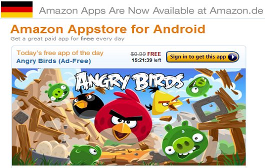 Amazon Appstore in Deutschland verfügbar