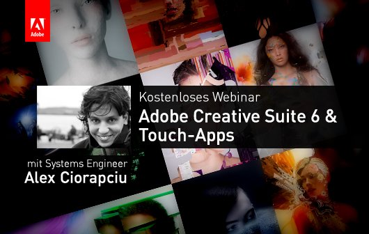 Adobe Webinar: Adobe Creative Suite 6 & Touch Apps