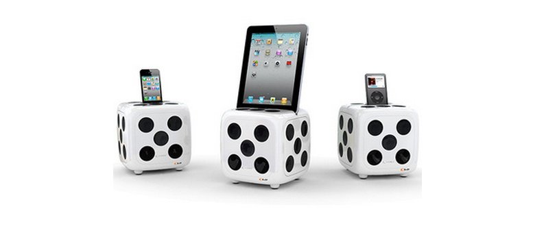 iDice Soundwürfel für iPhone, iPad und iPod für 99 Euro bei Fab