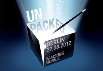 Samsung Mobile Unpacked 2012 IFA Event am 29.8.