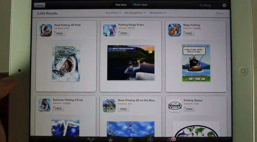 iOS 6: Neues Ergebnis-Layout bei der App-Suche