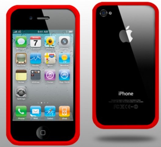 iPhone 4(S): Apple soll roten Bumper planen (Update)