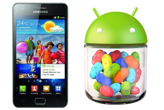 Samsung im Update-Wahn: Jelly Bean für S2 und Note, ICS für Galaxy R