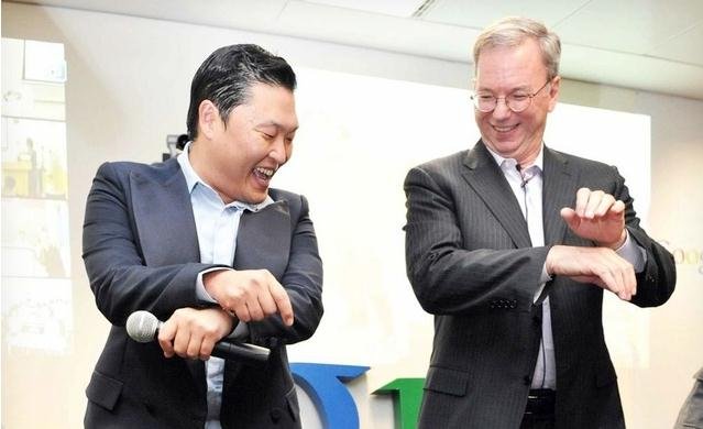 Googles Ex-CEO Eric Schmidt: Gangnam Style