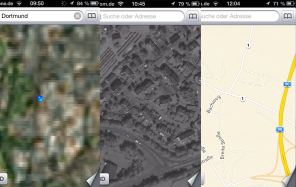 iOS 6: Apples neue Karten-Applikation in der Kritik (Update)