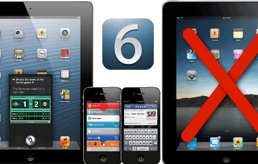 iOS 6: Kompatibilität mit älteren iPhone-, iPad- und iPod-Modellen (Update)