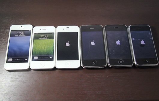 Video of the Day: Alle iPhone-Generationen im Vergleich