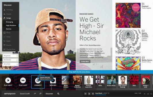 Myspace strikes back: Neues Design, neues Konzept