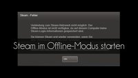 Steam: Offline-Modus starten (ohne Internetverbindung) – so geht's