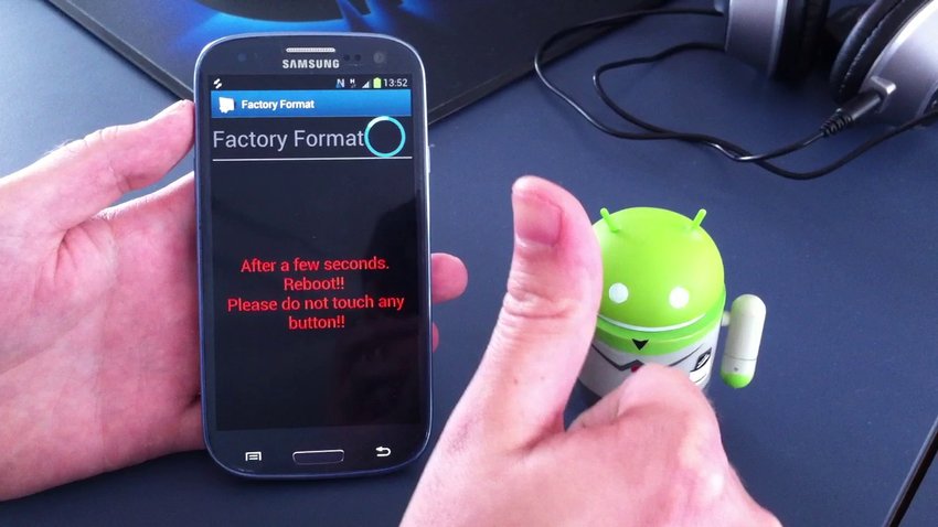 Samsung Touchwiz Hardware Reset