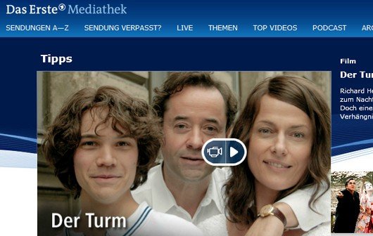 "Der Turm" online sehen: Der Tellkamp-Bestseller im Live-Stream und in der Mediathek