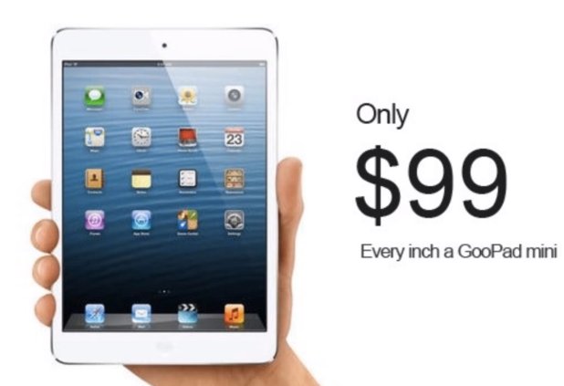 GooPad mini: Details zur preiswerten iPad-mini-Kopie