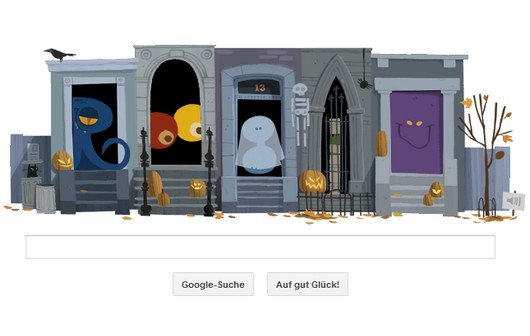 Happy Halloween! So funktioniert das interaktive Google-Doodle