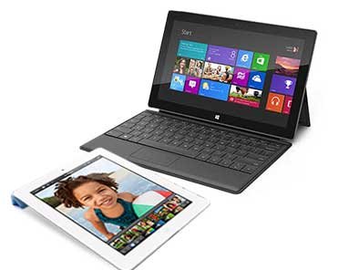 JFK: iPad Mini und Microsoft Surface