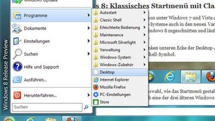 Windows 8 und 8.1: Startmenü wieder einrichten und Kacheln entfernen