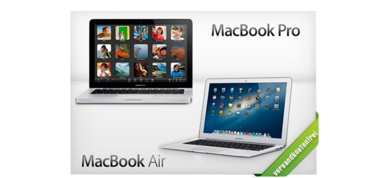 MacBook Air und MacBook Pro im Angebot