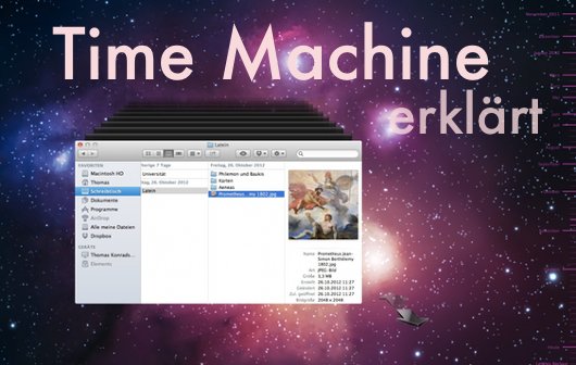 Backup mit Time Machine in OS X 10.8 Mountain Lion erklärt