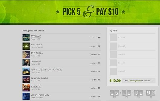 GOG: 5 Spiele kaufen, 10 Dollar bezahlen