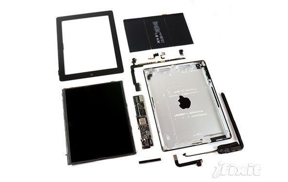 iPad 4 Teardown: Wie erwartet wenige Änderungen im Inneren