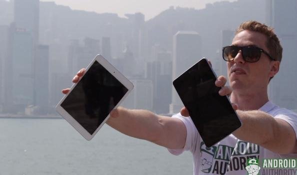 Nexus 7 vs. iPad mini im Falltest