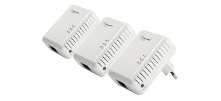 Powerline Adapter von Allnet im 3er Paket für 44,90 statt 57,90 Euro