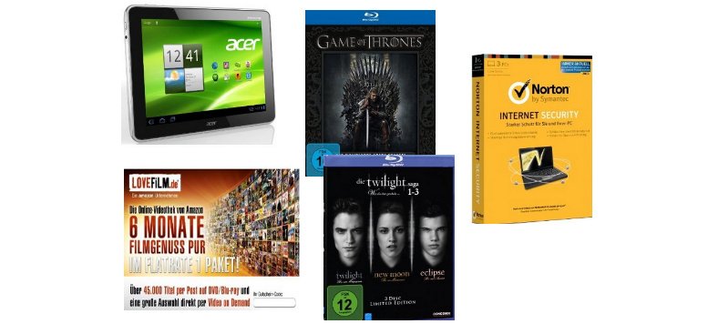 Amazon Adventskalender: Acer Tablet, 6 Monate Lovefilm und Batman: Arkham City