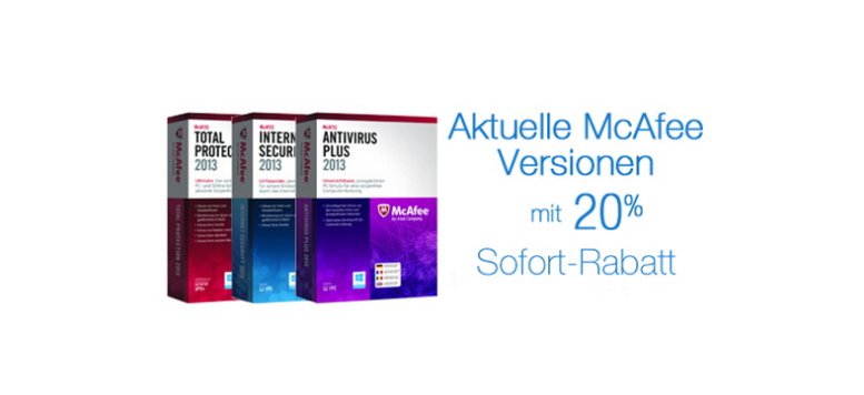 Internetschutz für PC, Mac und Android mit 20 % Rabatt