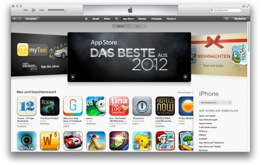iTunes Store: 700.000 Apps und 35 Milliarden Downloads.